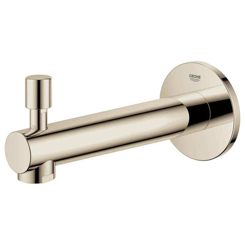GROHE US Grohe 13 275 1 Concetto 6-11/16" Integrated Diverter Tub Spout - Brushed Cool 3 GROHE US Grohe 13 275 1 Concetto 6-11/16" Integrated Diverter Tub Spout - Brushed Cool - Image 3