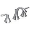 Moen Voss 2-Handle High Arc Bathroom Faucet, Chrome