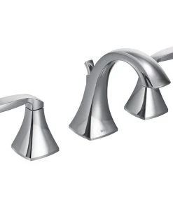 Moen Voss 2-Handle High Arc Bathroom Faucet, Chrome