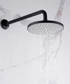 Luxier SS-C01-T-V Rainfall Shower Faucet With Valve And Spout, Matte Black 17 Luxier SS-C01-T-V Rainfall Shower Faucet With Valve And Spout, Matte Black -Moen-shop a7a17af80169ed84 7191 w800 h800 b0 p0