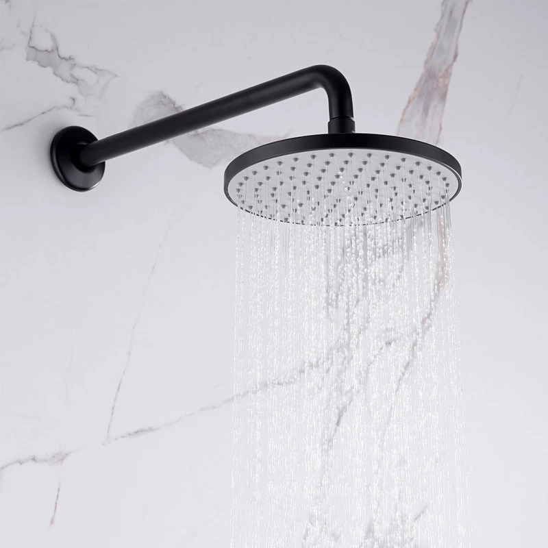 Luxier SS-C01-T-V Rainfall Shower Faucet With Valve And Spout, Matte Black 7 Luxier SS-C01-T-V Rainfall Shower Faucet With Valve And Spout, Matte Black - Image 7