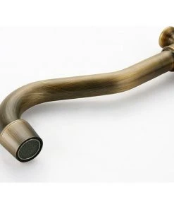 HOMARY Double Handle Bathroom Widespread Sink Faucet Victorian Spout, Antique Brass -Moen-shop a8d1829d0051d054 2466 w800 h800 b1 p0