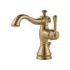 Delta Faucet Delta Cassidy Single Handle Bathroom Faucet, Champagne Bronze, 597LF-CZMPU