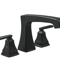 Delta Faucet Delta T2764 Ashlyn Deck Mounted Roman Tub Filler - Matte Black