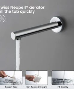 Kibi USA Circular Pressure 3-Function Shower System, Rough-In Valve, Chrome -Moen-shop a9a1b63803375b26 4992 w800 h800 b0 p0