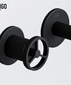 VIGO Cass Wall Mount Bathroom Faucet, Matte Black -Moen-shop a9c195ba011f19c9 3525 w800 h800 b0 p0