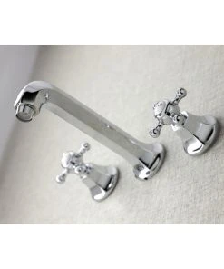 Kingston Brass KS4021BX 2-Handle Wall Mount Tub Faucet, Polished Chrome -Moen-shop aaa13aa1013fb6f5 0472 w800 h800 b0 p0
