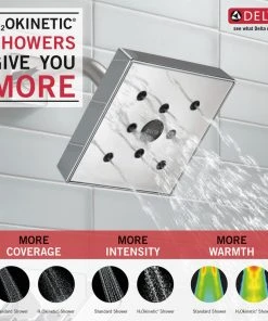 Delta Faucet Delta Ara Monitor 14 Series H2Okinetic Tub & Shower Trim, Chrome, T14467 -Moen-shop ae71ef870d25ccb4 4463 w800 h800 b0 p0