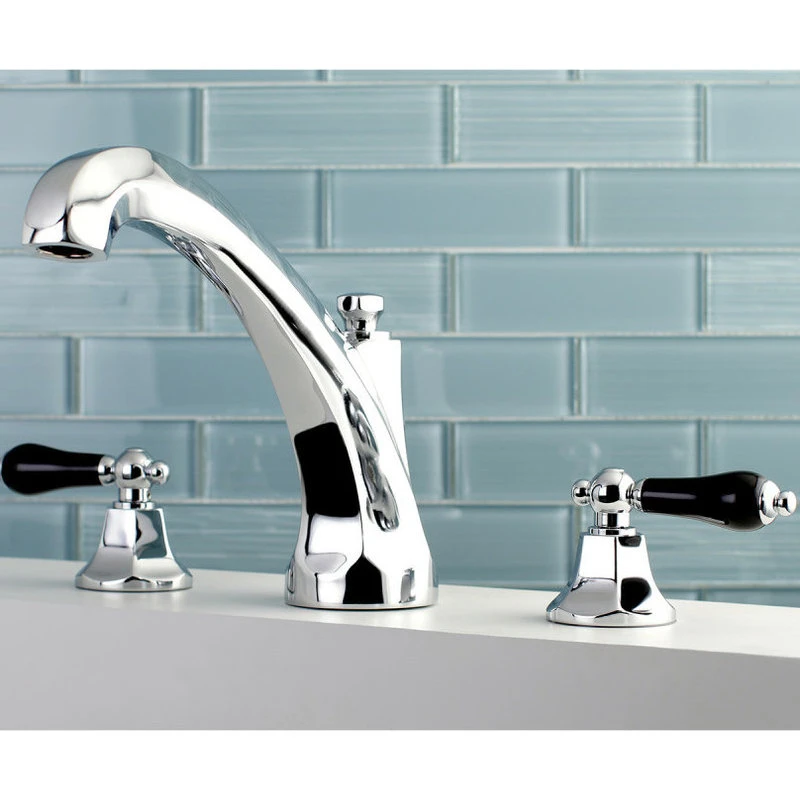 Kingston Brass Roman Tub Faucet, Polished Chrome 4 Kingston Brass Roman Tub Faucet, Polished Chrome - Image 4