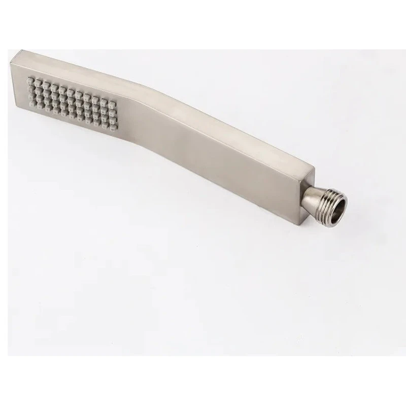 HOMARY Wall Mount 10" Rainshower Hand Shower, Tub Spout Shower System, Brushed Nicke 7 HOMARY Wall Mount 10" Rainshower Hand Shower, Tub Spout Shower System, Brushed Nicke - Image 7