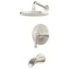 Pfister LG898RH Rhen Tub And Shower Trim Package, Nickel