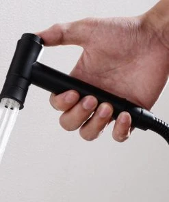 Morsale Wasser™ Brass Handheld Toilet Spray, Matte Black 12 Morsale Wasser™ Brass Handheld Toilet Spray, Matte Black -Moen-shop b2316e5801c81773 8904 w800 h800 b0 p0