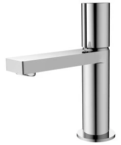 STYLISH Single Handle Modern Bathroom Faucet Basin Sink Faucet, Polished Chrome