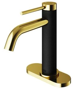 VIGO Madison CFiber� Single Hole Faucet With Deck Plate