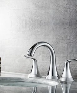 Vinnova Beverly Two-Handle 8" Widespread Bathroom Faucet, Polished Chrome -Moen-shop b4619149009c4531 3718 w800 h800 b0 p0