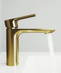 VIGO Davidson Single Hole Bathroom Faucet, Matte Gold -Moen-shop b48186e60e96ec22 2033 w800 h800 b0 p0
