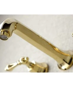 Kingston Brass KS4022AL 2-Handle Wall Mount Tub Faucet, Polished Brass -Moen-shop b4b16e98013fb7ee 0467 w800 h800 b0 p0