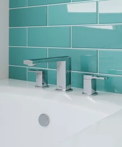 Pfister RT6-5DA Deckard Deck Mounted Roman Tub Filler Trim - Matte Black -Moen-shop b5f1e1b80d2b88c6 0525 w800 h800 b0 p0