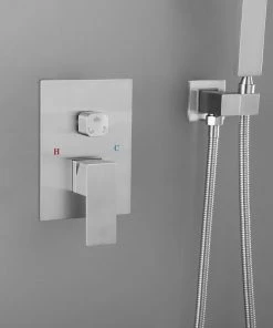 Wellfor Group LLC Wellfor Shower Set, 9.8" Rain Shower Head With Handheld Shower, Tub Spout, Brush 11 Wellfor Group LLC Wellfor Shower Set, 9.8" Rain Shower Head With Handheld Shower, Tub Spout, Brush -Moen-shop b6d18a4d020c6d60 0506 w800 h800 b0 p0