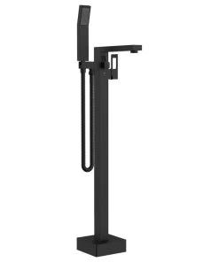 Keeney Holdings LLC Belanger QUA45 Single Handle Freestanding Tub Filler, Matte Black