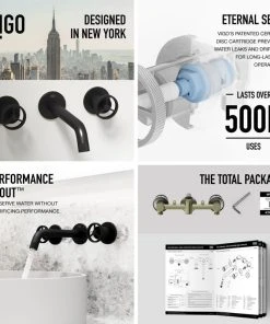 VIGO Cass Wall Mount Bathroom Faucet, Matte Black -Moen-shop b9010e79011f19c3 3525 w800 h800 b0 p0