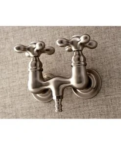 Kingston Brass AE38T Vintage Wall Mounted Clawfoot Tub Filler - Polished Chrome -Moen-shop b9b11f6900d0464d 7991 w800 h800 b1 p0