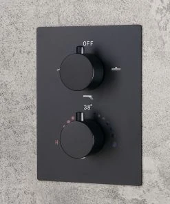 HOMARY 2-Function Thermostatic Shower System With Square Rain Shower And Hand Shower, 1 -Moen-shop bae11c6a0f97de0e 7974 w800 h800 b0 p0