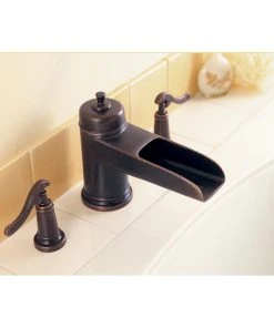 Pfister RT6-5YP Ashfield Deck Mounted Roman Tub Filler Trim - - Rustic Bronze -Moen-shop bbb1e57b0d3ba323 7387 w800 h800 b0 p0