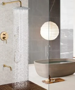 Modland Classic 3-Function Pressure Balanced Complete Shower System With Rough-in Valve, -Moen-shop bc51f97402b1343b 1928 w800 h800 b0 p0