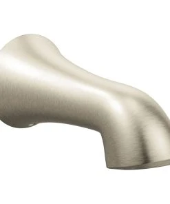 Moen Nondiverter Spouts, Brushed Nickel, Brushed Nickel