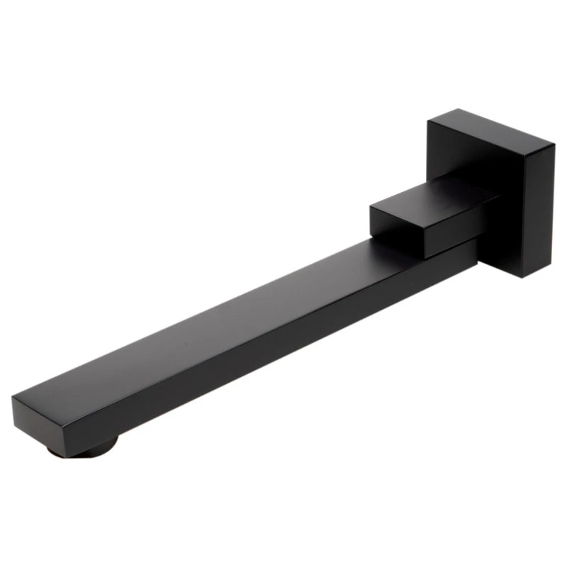 Alfi Trade Black Matte Square Foldable Tub Spout 1 Alfi Trade Black Matte Square Foldable Tub Spout