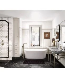 Moen S44507 Colinet Floor Mounted Tub Filler - Matte Black -Moen-shop c2e1c98900f1d872 5799 w800 h800 b0 p0