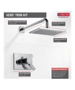 Delta Faucet Delta Vero TempAssure 17T Series Shower Trim, Chrome, T17T253 -Moen-shop c571e6f20c475a23 1395 w800 h800 b0 p0