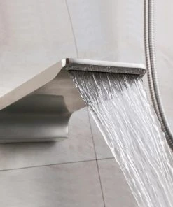 HOMARY Wall Mount 10" Rainshower Hand Shower, Tub Spout Shower System, Brushed Nicke 12 HOMARY Wall Mount 10" Rainshower Hand Shower, Tub Spout Shower System, Brushed Nicke -Moen-shop c8d1e805021de36e 8570 w800 h800 b0 p0