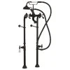 The Tub Connection Clawfoot Tub Freestand Telephone Faucet Hand-Held Shower Combo Oil Rubbed Bronze