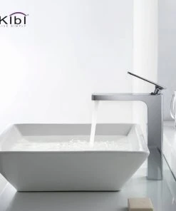 Kibi USA Infinity Single Handle Vessel Sink Faucet KBF1007, Chrome, W/O Drain -Moen-shop ca2121810f1b5515 1141 w800 h800 b0 p0