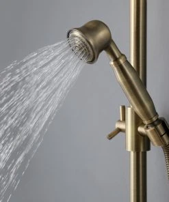 HOMARY Antique Brass Rainfall Exposed Shower System With Tub Spout & Handheld -Moen-shop ca610678028356d5 4869 w800 h800 b0 p0