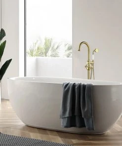 Vanity Art LLC Vanity Art 47" Freestanding Bathtub Faucet, Brushed Brass -Moen-shop cae132df027915d8 0601 w800 h800 b0 p0