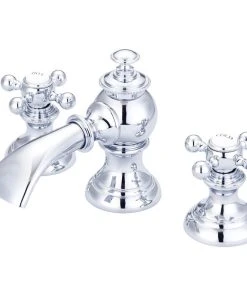 Water Creation Modern Classic Widespread Lavatory Faucet With Pop-Up Drain