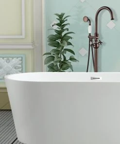 Vanity Art LLC Vanity Art Freestanding Tub Faucet, Oil Rubbed Bronze -Moen-shop ce51338a0dc50934 2912 w800 h800 b0 p0