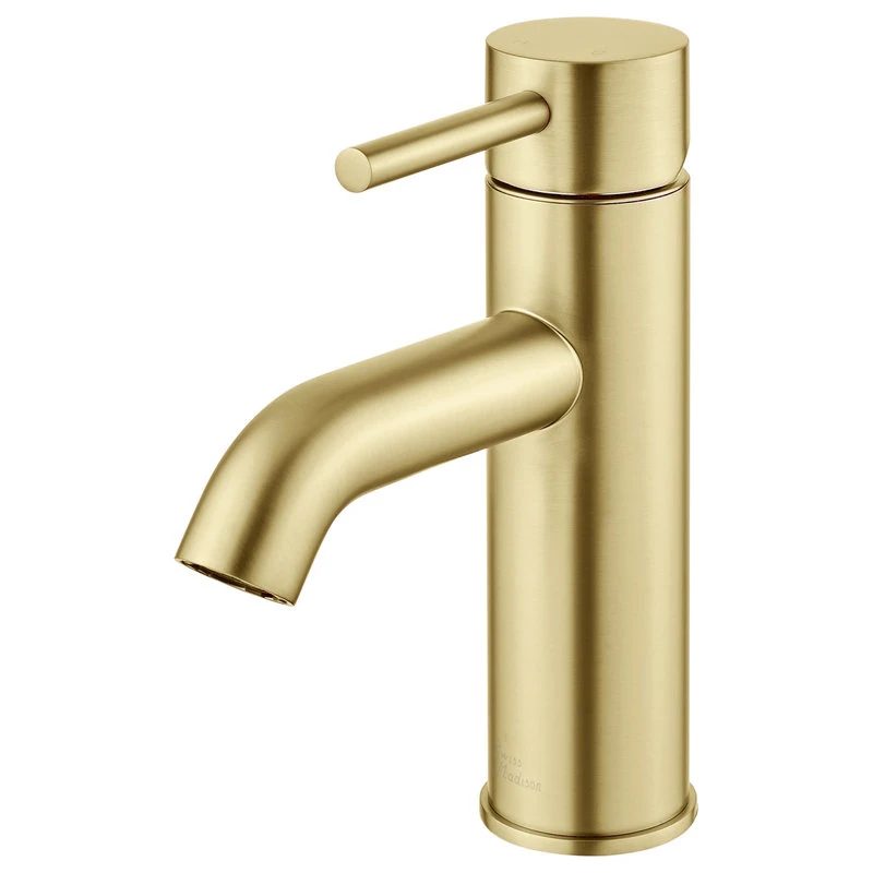 Swiss Madison Ivy Single Hole Single Handle Bathroom Faucet, Brushed Gold 4 Swiss Madison Ivy Single Hole Single Handle Bathroom Faucet, Brushed Gold - Image 4