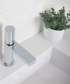 STYLISH Single Handle Modern Bathroom Faucet Basin Sink Faucet, Polished Chrome -Moen-shop cfd1069e0ff7ca47 6174 w800 h800 b0 p0