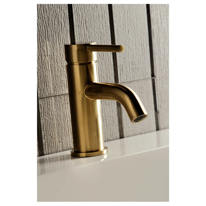 Kingston Brass LS822.DL Concord 1.2 GPM 1 Hole Bathroom Faucet - Brushed Brass 2 Kingston Brass LS822.DL Concord 1.2 GPM 1 Hole Bathroom Faucet - Brushed Brass - Image 2