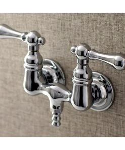 Kingston Brass Aqua Vintage 3-3/8" Wall Mount Tub Faucet, Polished Chrome -Moen-shop d1111b2b0b527018 7293 w800 h800 b0 p0