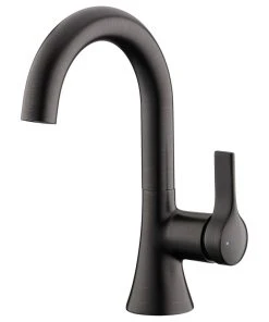 Luxier BSH11-S Single-Handle Bathroom Faucet With Drain, Oil Rubbed Bronze