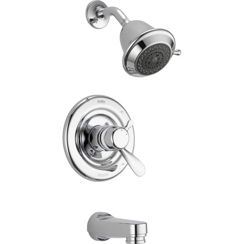 Delta Faucet Delta Classic Monitor 17 Series Tub And Shower Trim, Chrome, T17430 1 Delta Faucet Delta Classic Monitor 17 Series Tub And Shower Trim, Chrome, T17430