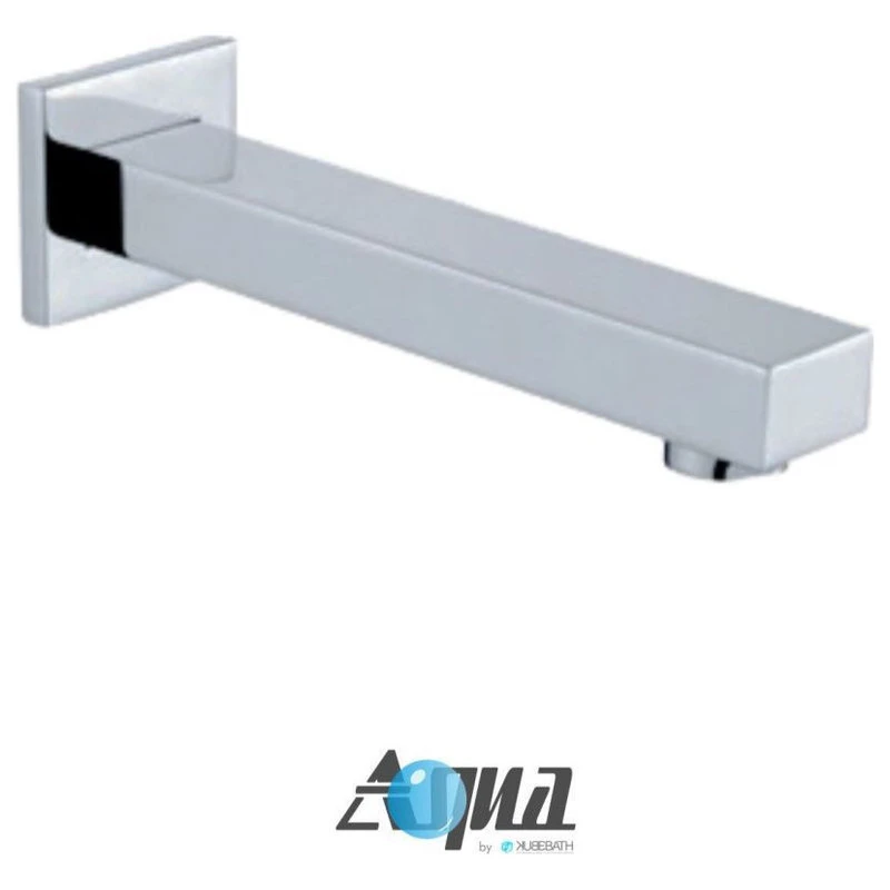 KUBEBATH Aqua Piazza Set With 12" Square Rain Shower And Tub Filler, Chrome 5 KUBEBATH Aqua Piazza Set With 12" Square Rain Shower And Tub Filler, Chrome - Image 5