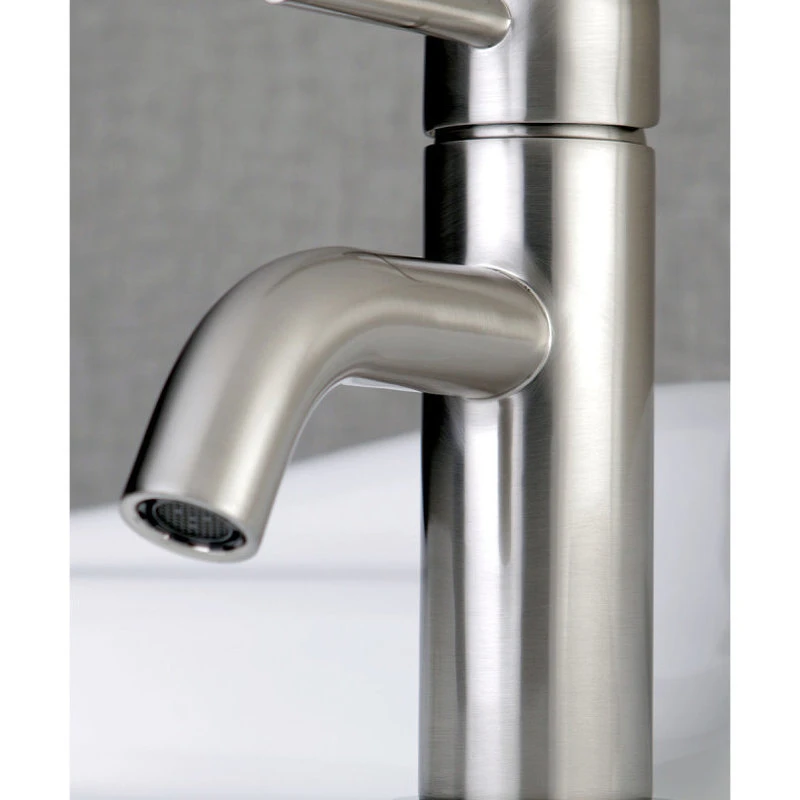 Kingston Brass Fauceture LS822XDL-P Concord Single-Handle Bathroom Faucet With Push Pop-Up, Bru 5 Kingston Brass Fauceture LS822XDL-P Concord Single-Handle Bathroom Faucet With Push Pop-Up, Bru - Image 5