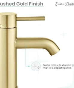 Swiss Madison Ivy Single Hole Single Handle Bathroom Faucet, Brushed Gold 19 Swiss Madison Ivy Single Hole Single Handle Bathroom Faucet, Brushed Gold -Moen-shop d6b11f9802def9a5 3151 w800 h800 b1 p0