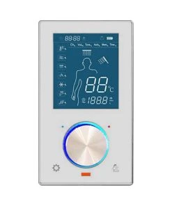 Fontana Showers Fontana Flavia Digital Color Changing LED Rainfall Shower Set, 12" -Moen-shop d871d6d30e7469d7 0839 w800 h800 b1 p0